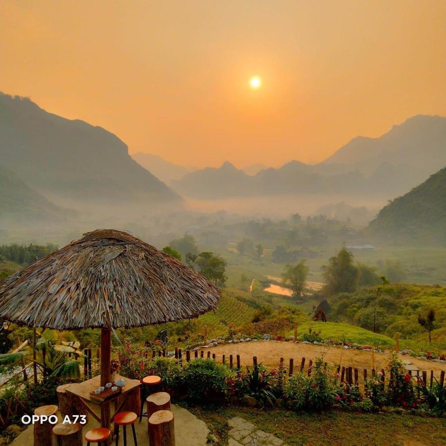 Du Gia Panorama Ecologde Appartement Làng Cac Buitenkant foto