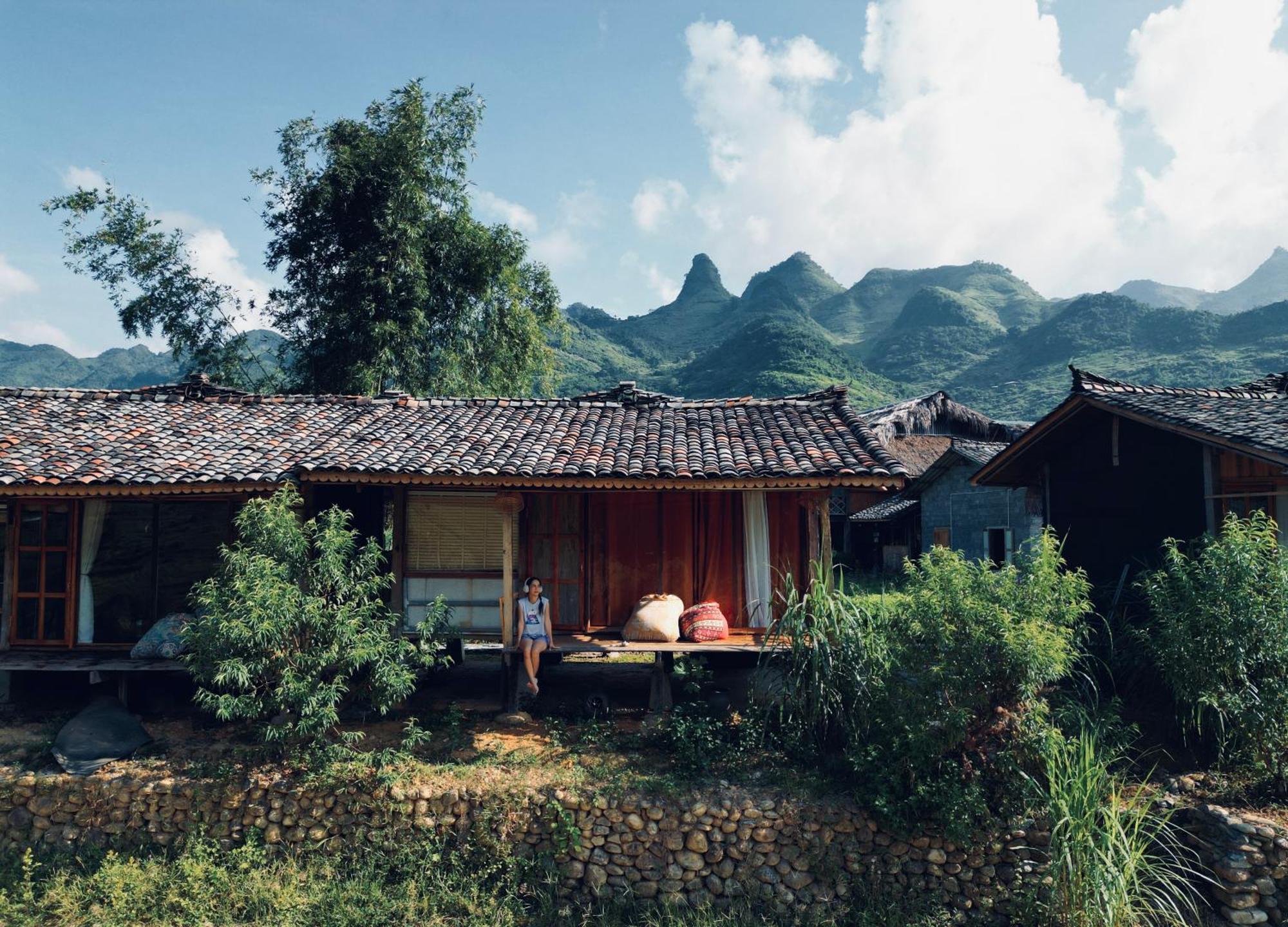 Du Gia Panorama Ecologde Appartement Làng Cac Buitenkant foto