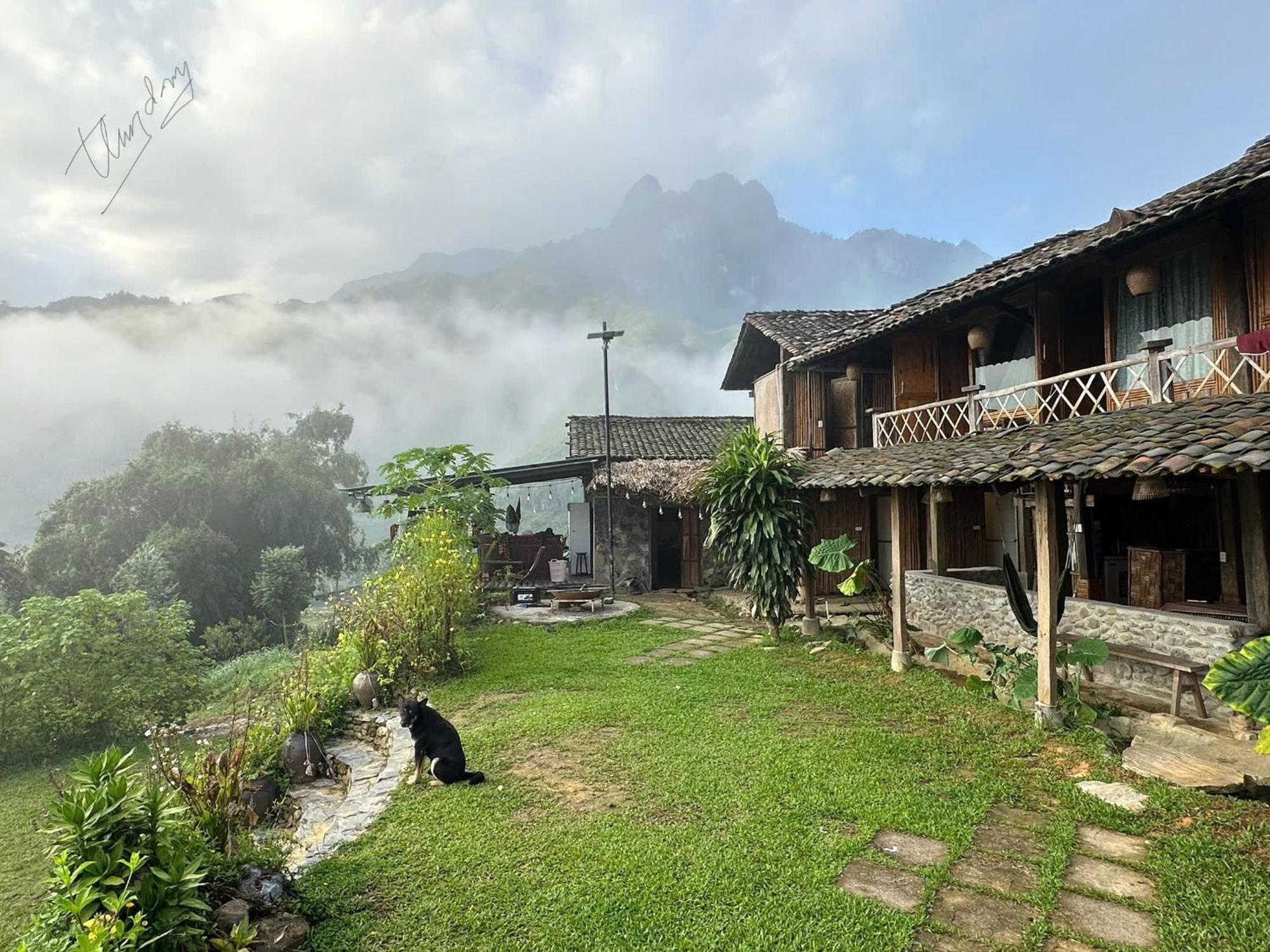 Du Gia Panorama Ecologde Appartement Làng Cac Buitenkant foto